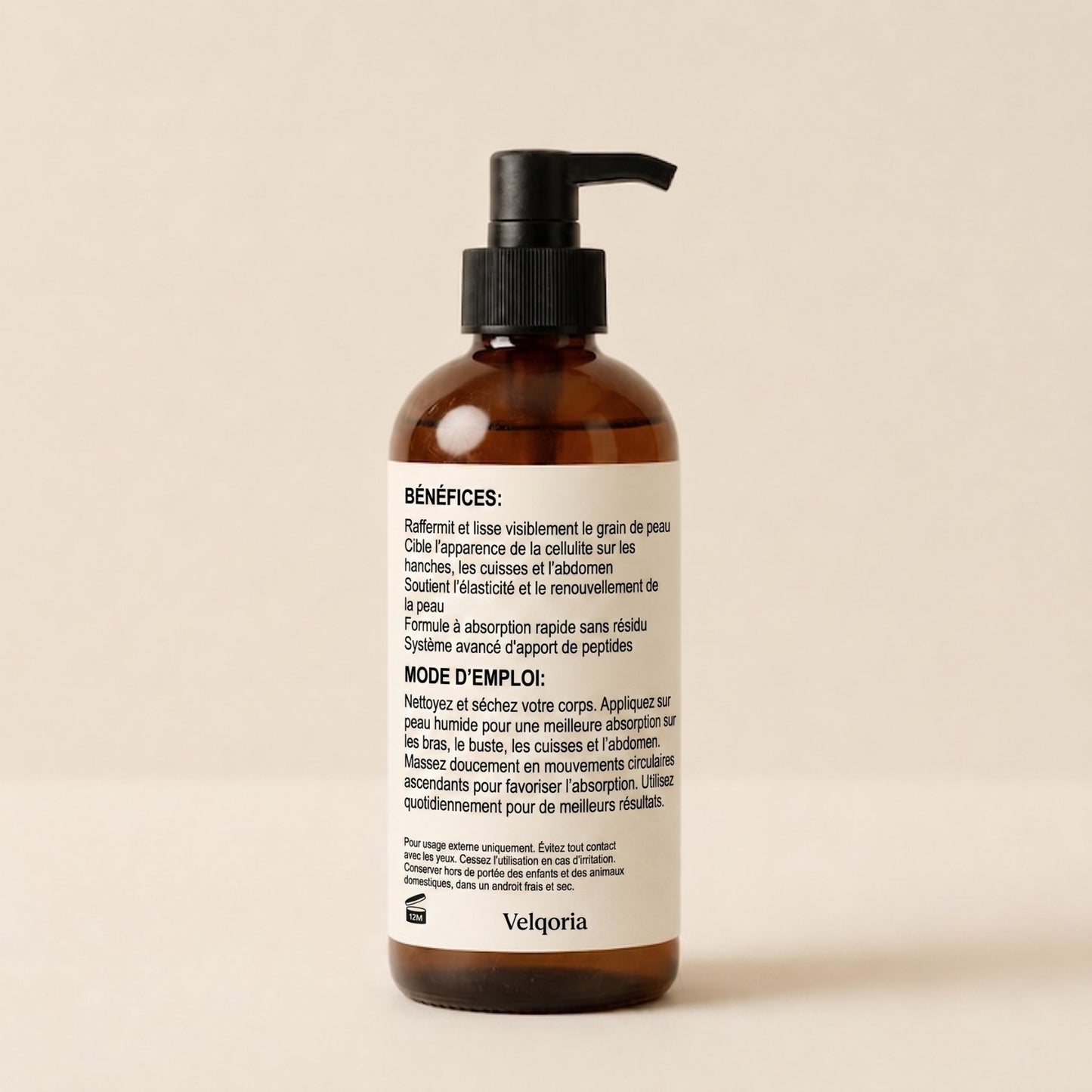 Huile de massage anti-cellulite Velqoria