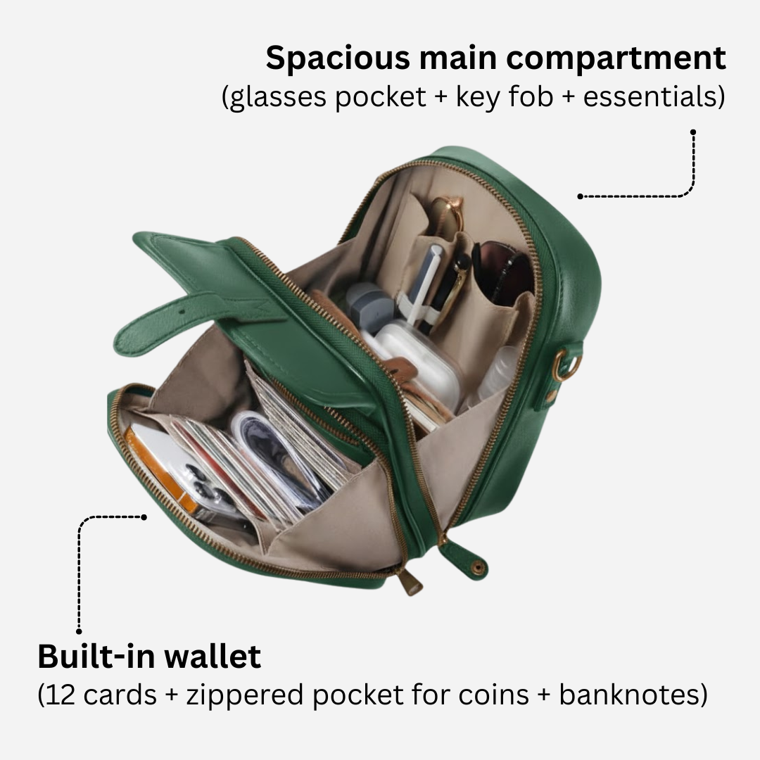 Velqoria - Le sac à bandoulière le plus spacieux