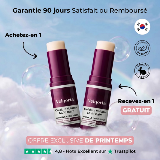 Stick anti-âge au calcium et au collagène