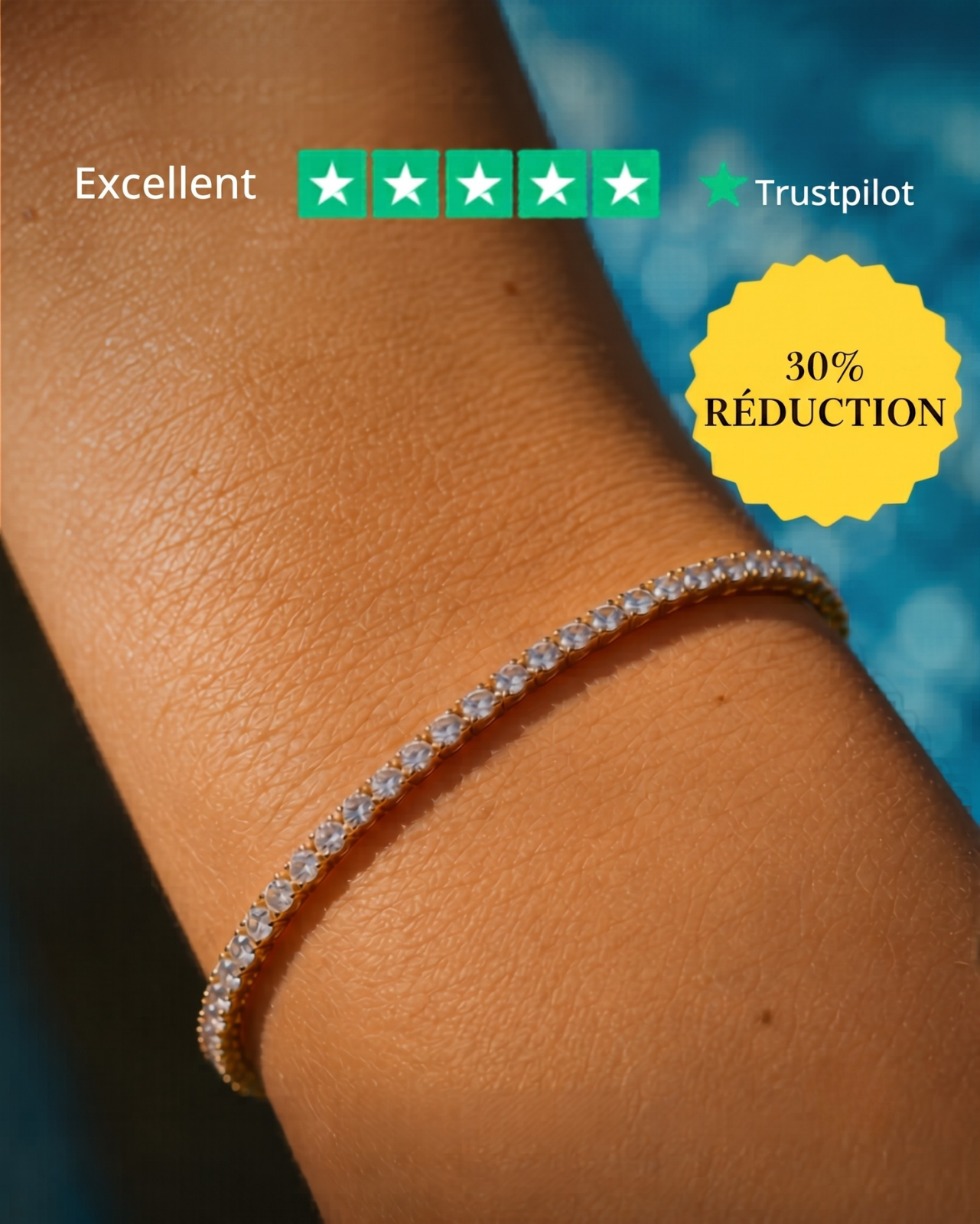 Bracelet Tennis Velqoria