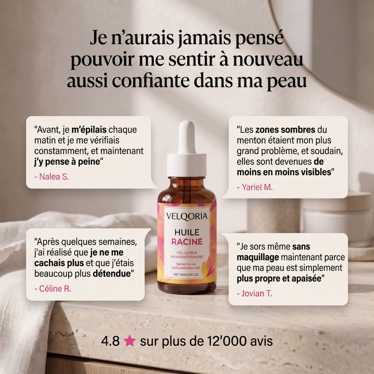 Huile de racine Velqoria