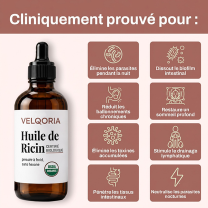Pack détox à l'huile de ricin