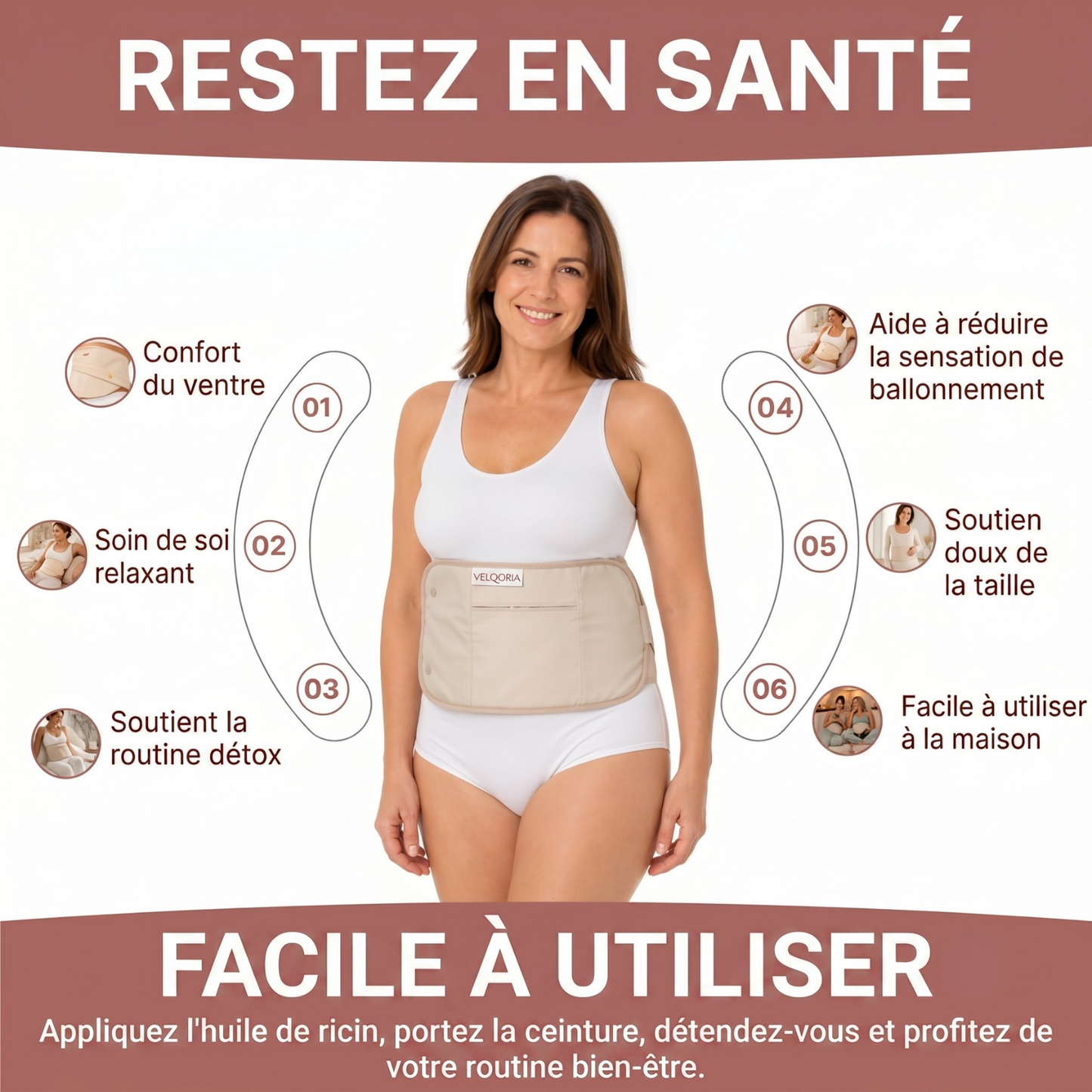 Pack détox à l'huile de ricin