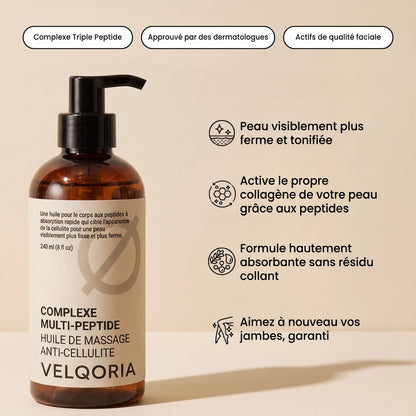 Huile de massage anti-cellulite Velqoria