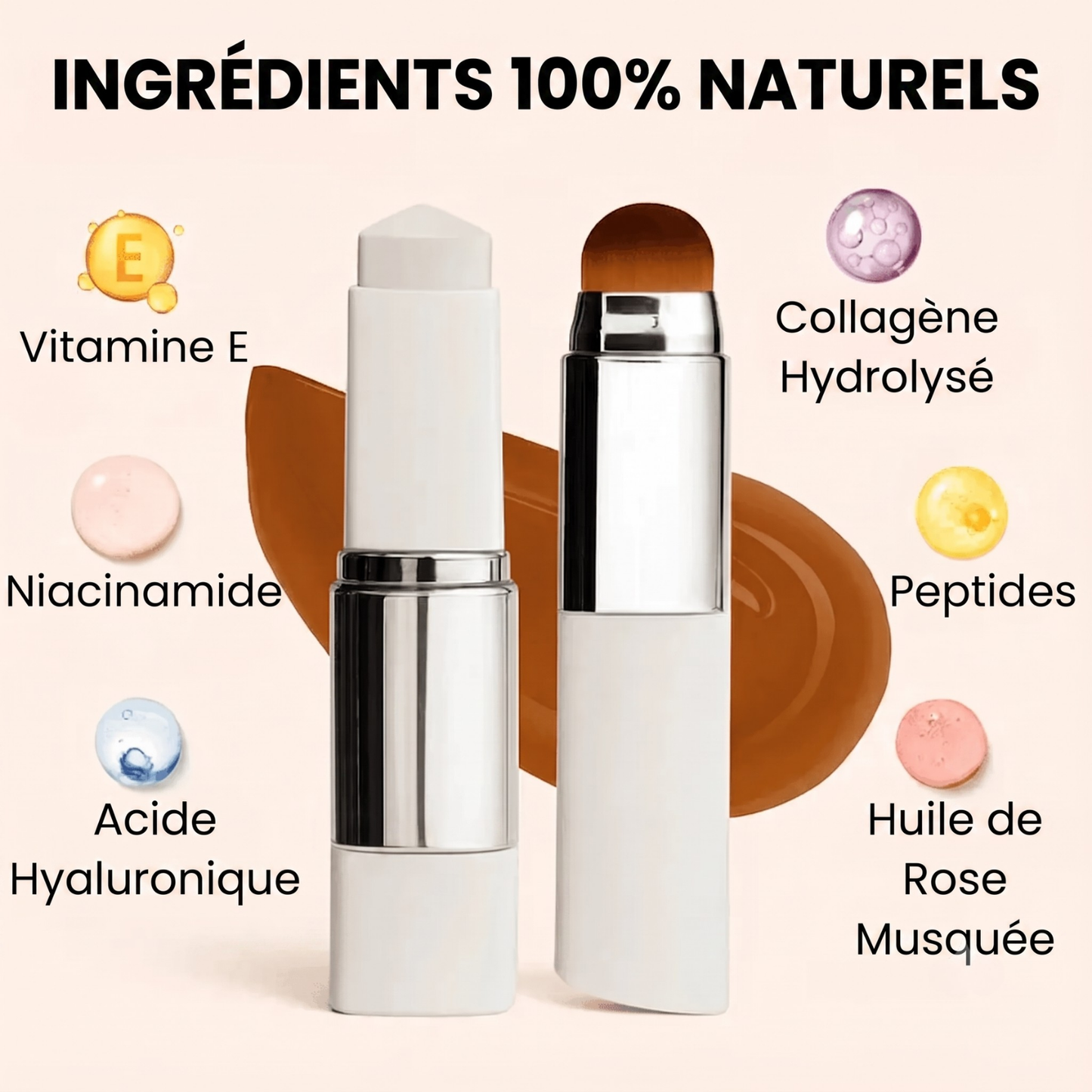 Il fondotinta coreano Velqoria® si adatta alla tua pelle. La nutre. La abbellisce.