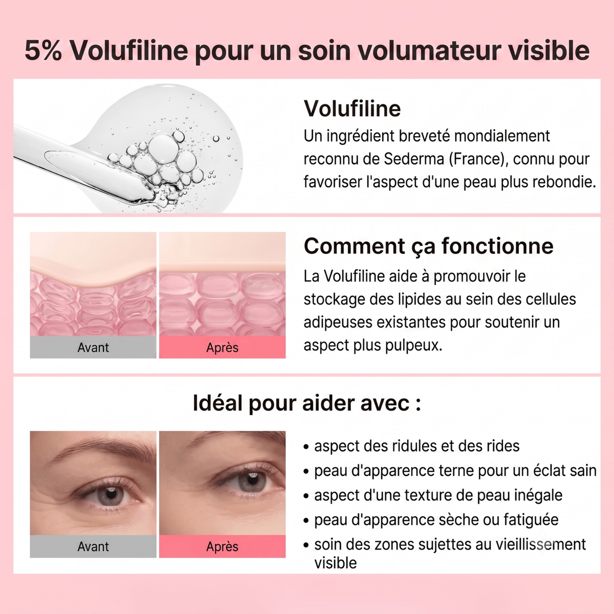 Baume volumisant au collagène PDRN