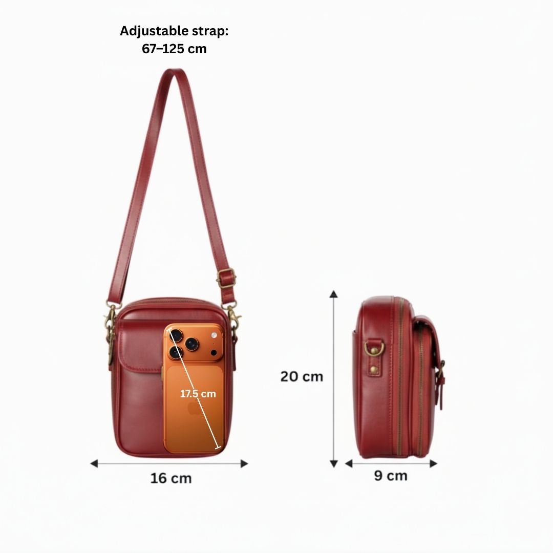 Velqoria - Le sac à bandoulière le plus spacieux