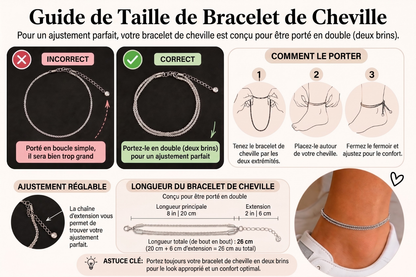 Bracelet de cheville