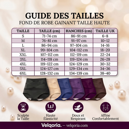 Bande Croisée™ — Culotte Gainante Taille Haute Sans Couture