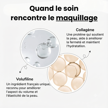 Il fondotinta coreano Velqoria® si adatta alla tua pelle. La nutre. La abbellisce.