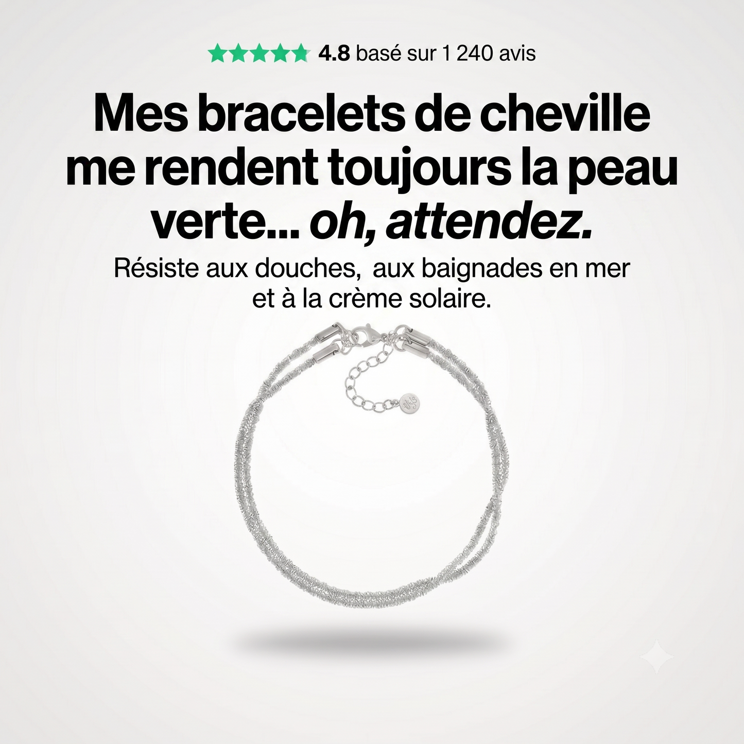 Bracelet de cheville