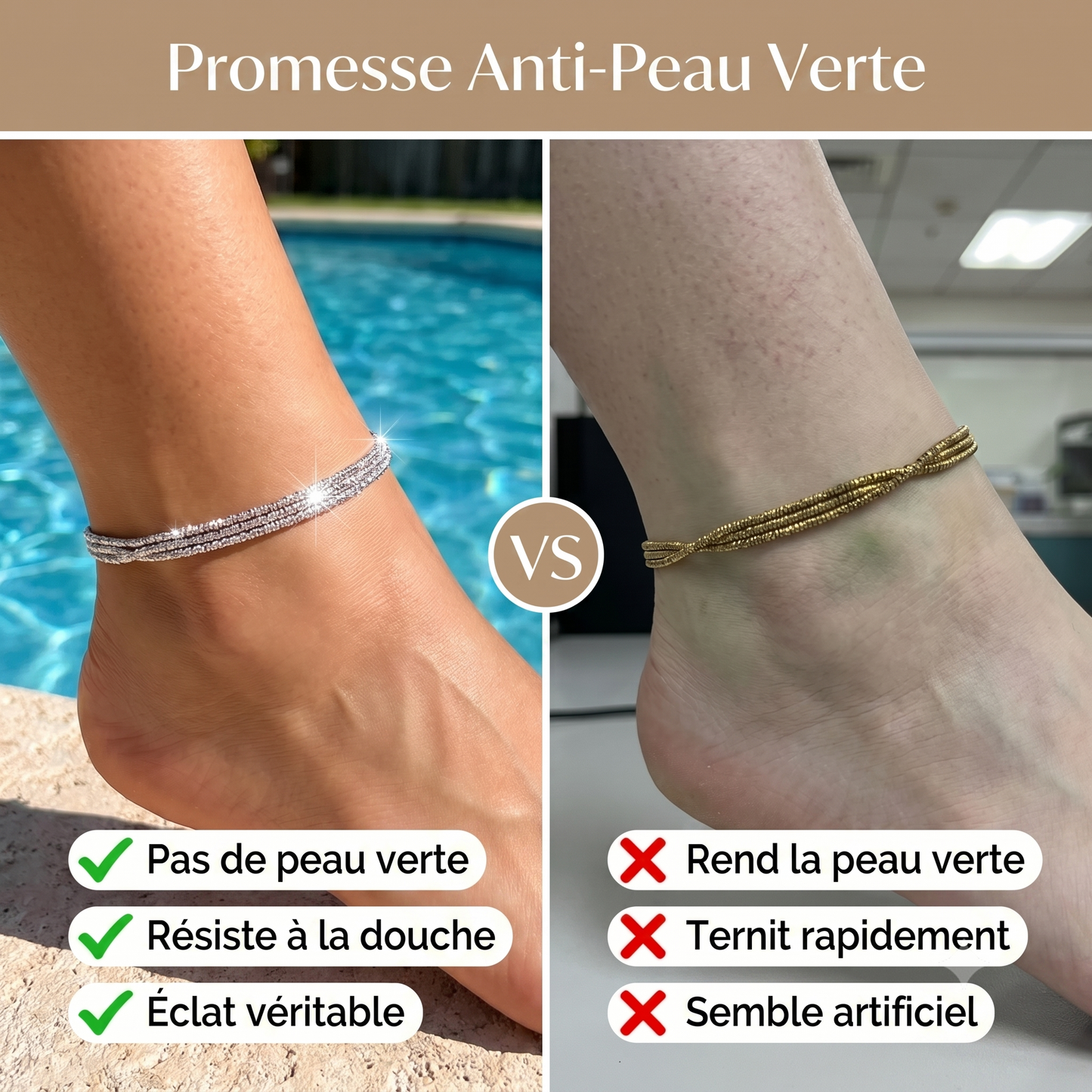 Bracelet de cheville