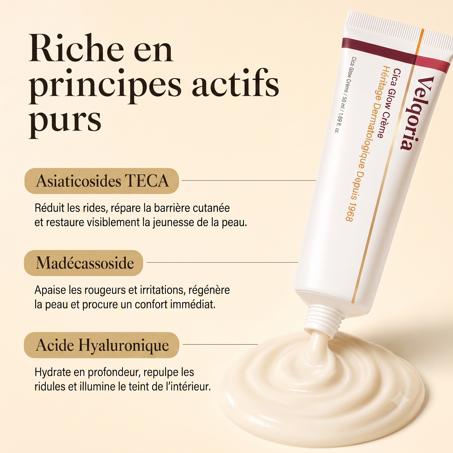 Crème éclat Velqoria Cica