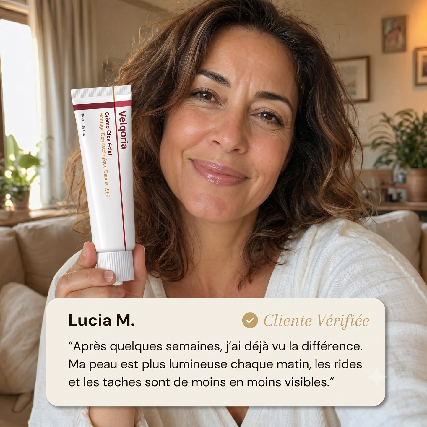 Crème éclat Velqoria Cica