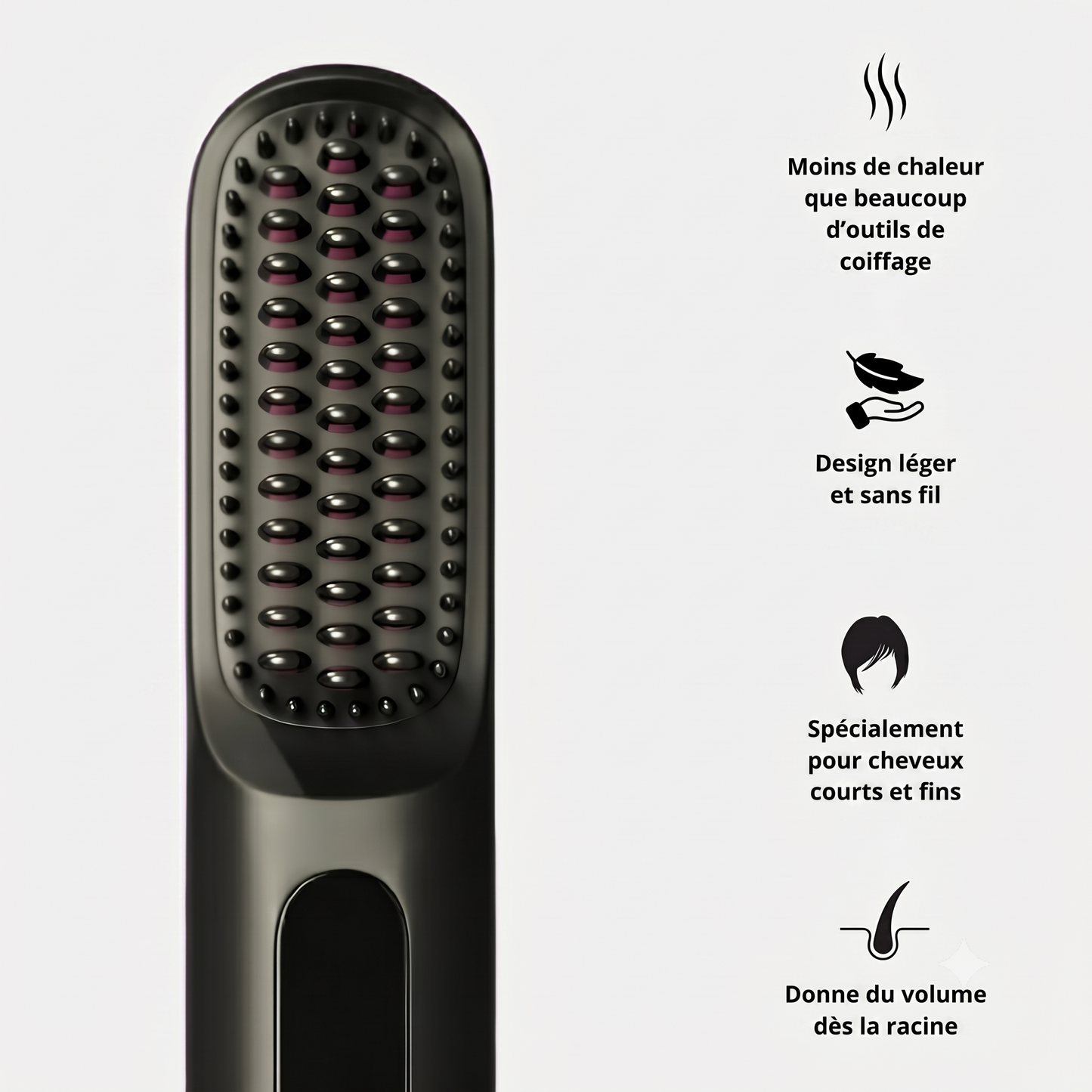 Volumizer™ | Brosse de coiffage électrique pour cheveux courts