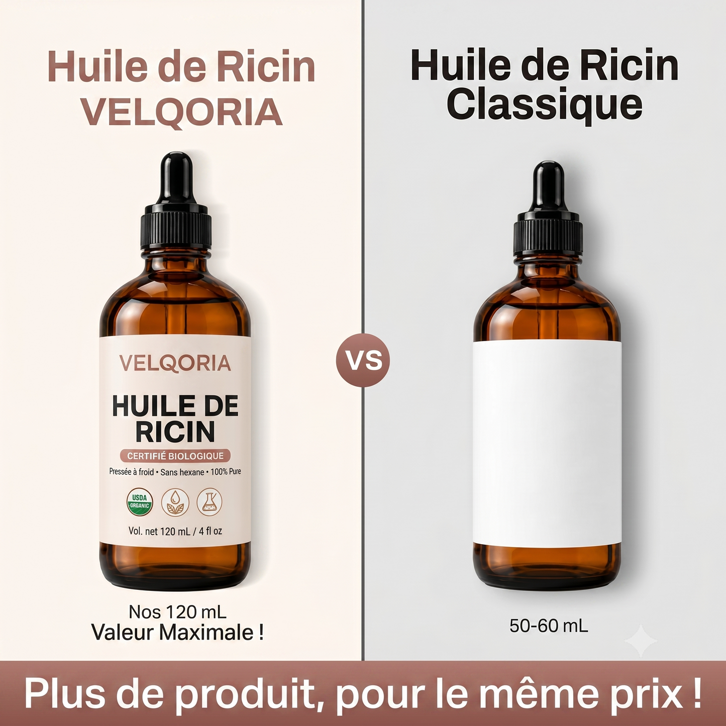 Pack détox à l'huile de ricin