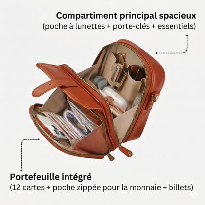 Velqoria - Le sac à bandoulière le plus spacieux