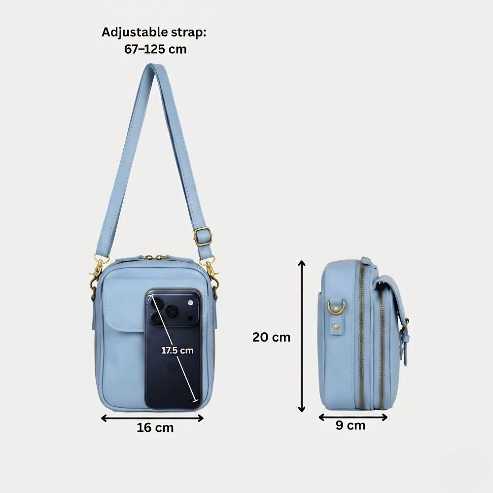 Velqoria - Le sac à bandoulière le plus spacieux