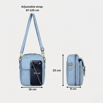 Velqoria - Le sac à bandoulière le plus spacieux